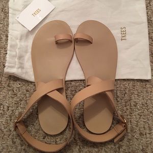 TKEES Nicole Leather Sandals